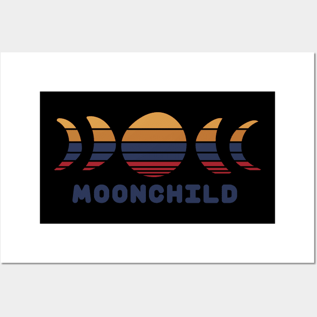 Moonchild Wall Art by bubbsnugg